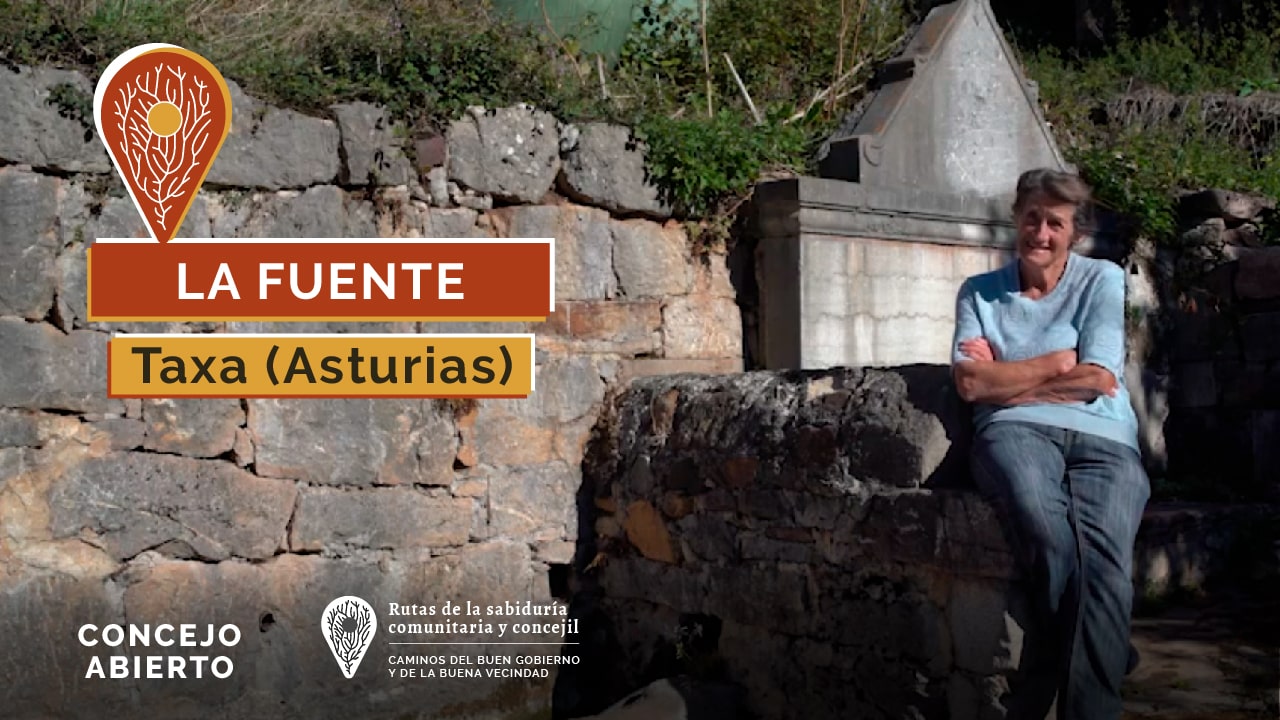 La fuente. Taxa, Asturias